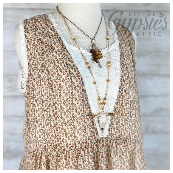 POL Farmhouse Babydoll Tunic Dress - Picture 2 of 12